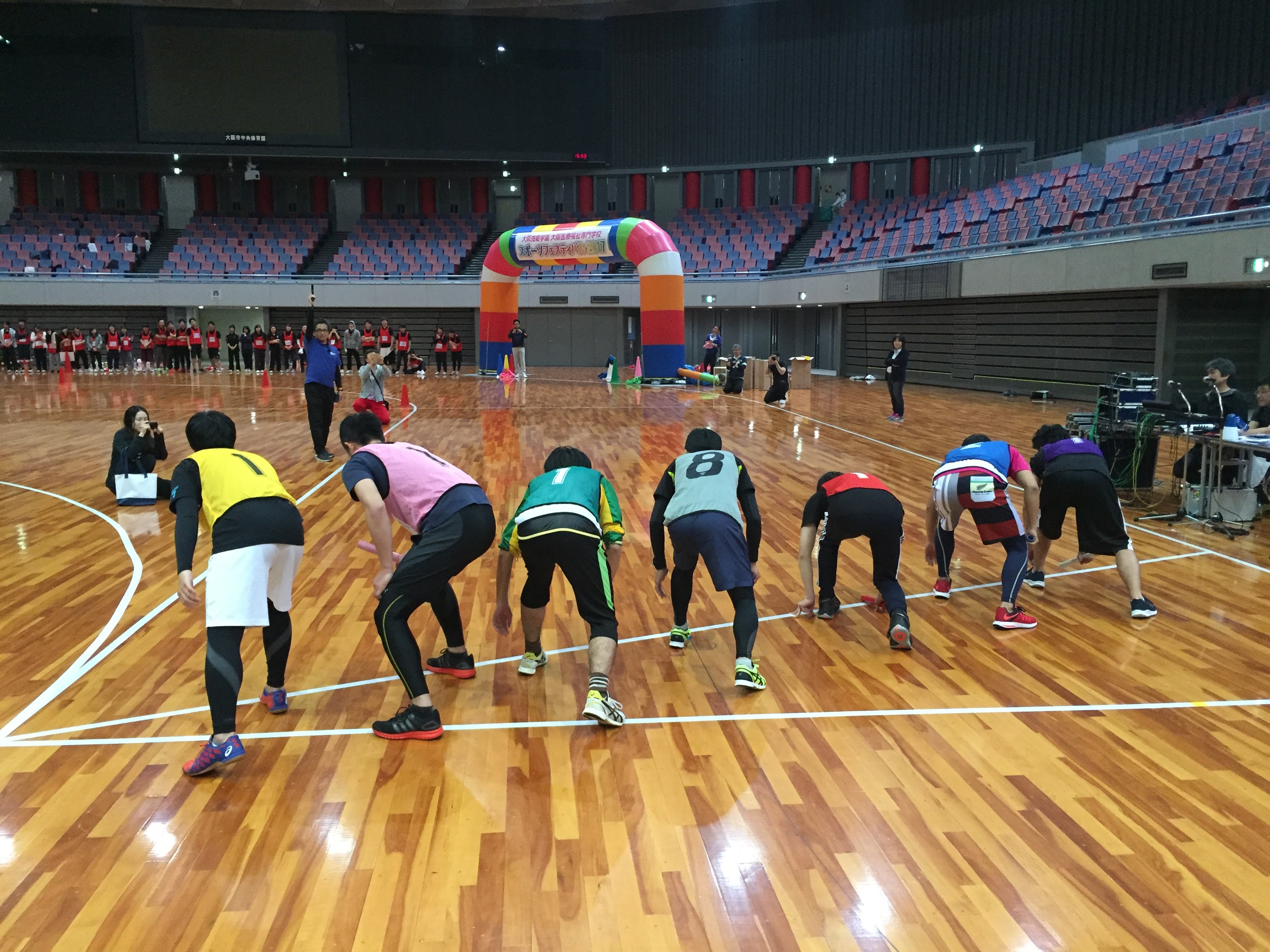 大阪医療福祉専門学校様の運動会　